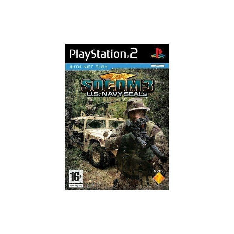 SOCOM 3 US NAVY SEALS PS2