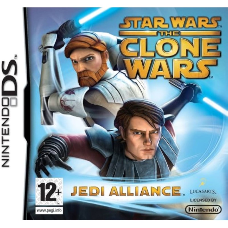 Star Wars The Clone Wars: Jedi Alliance Nintendo DS (Tik žaidimo kortelė)