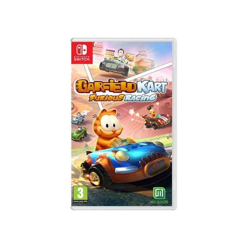 Garfield Kart Nintendo Switch (Žaidimo KODAS dėžutėje)