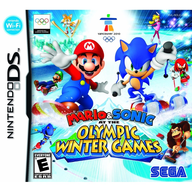 Mario and Sonic at the Olympic Winter Games - Nintendo DS