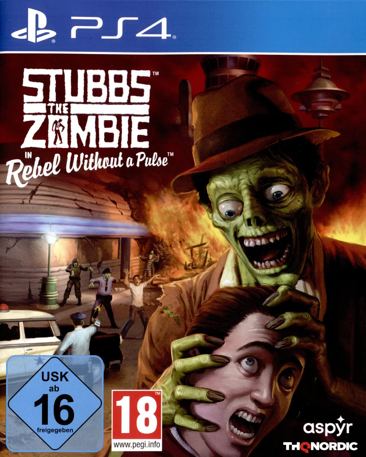 PS4 Stubbs the Zombie in Rebel Without a Pulse