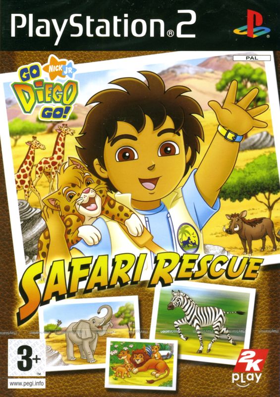 PS2 Go, Diego, Go! Safari Rescue