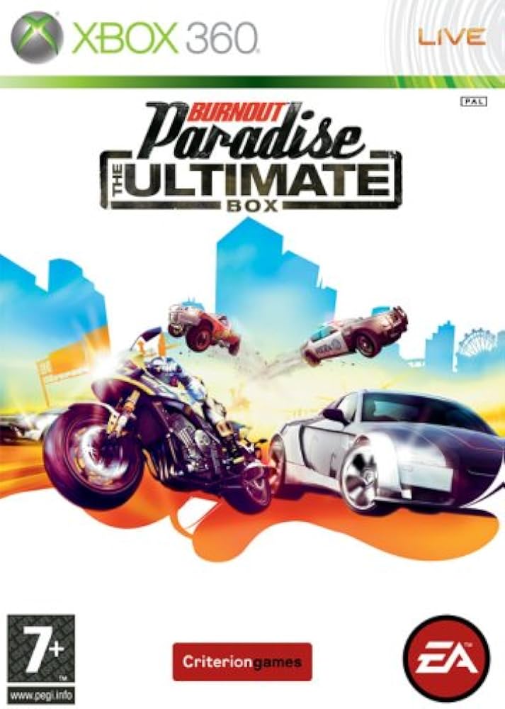 Xbox 360 Burnout Paradise: The Ultimate Box