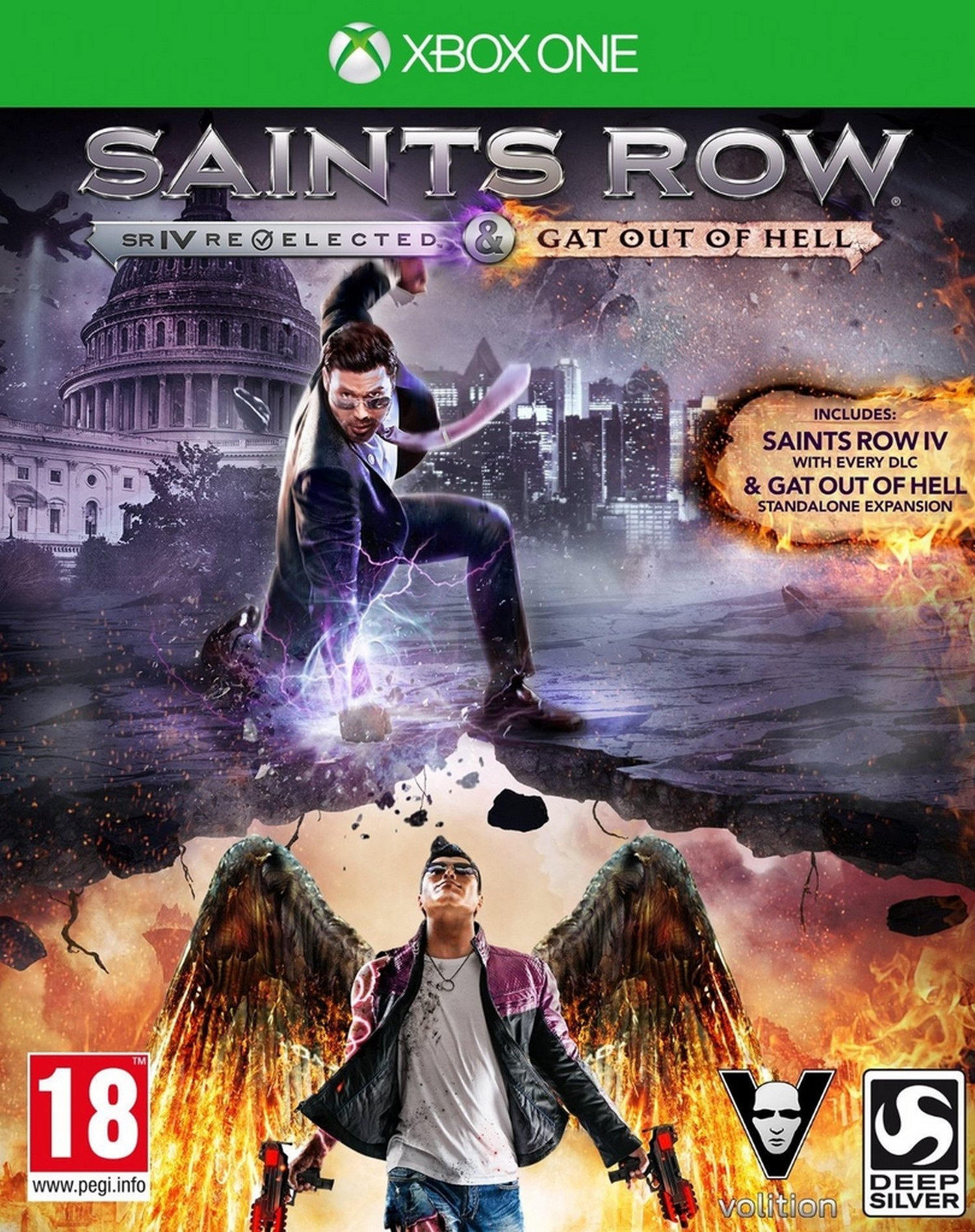 Xbox One Saints Row IV: Re-Elected and Gat Out of Hell