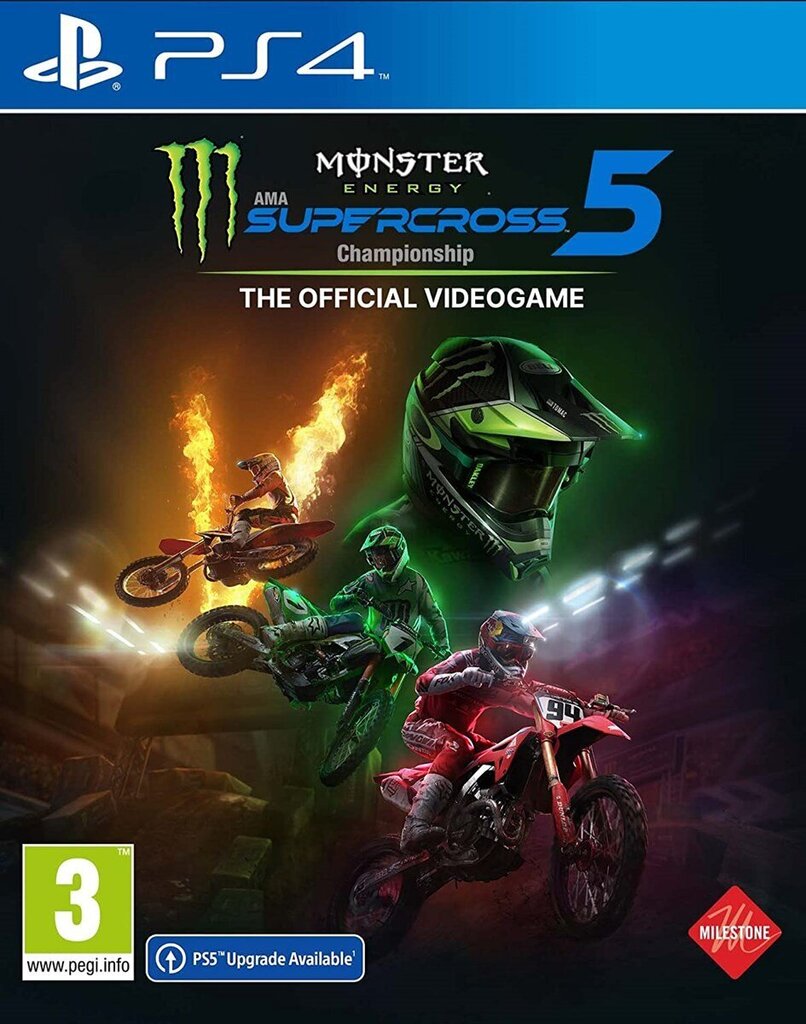 PS4 Monster Energy Supercross 5 – The Official Videogame