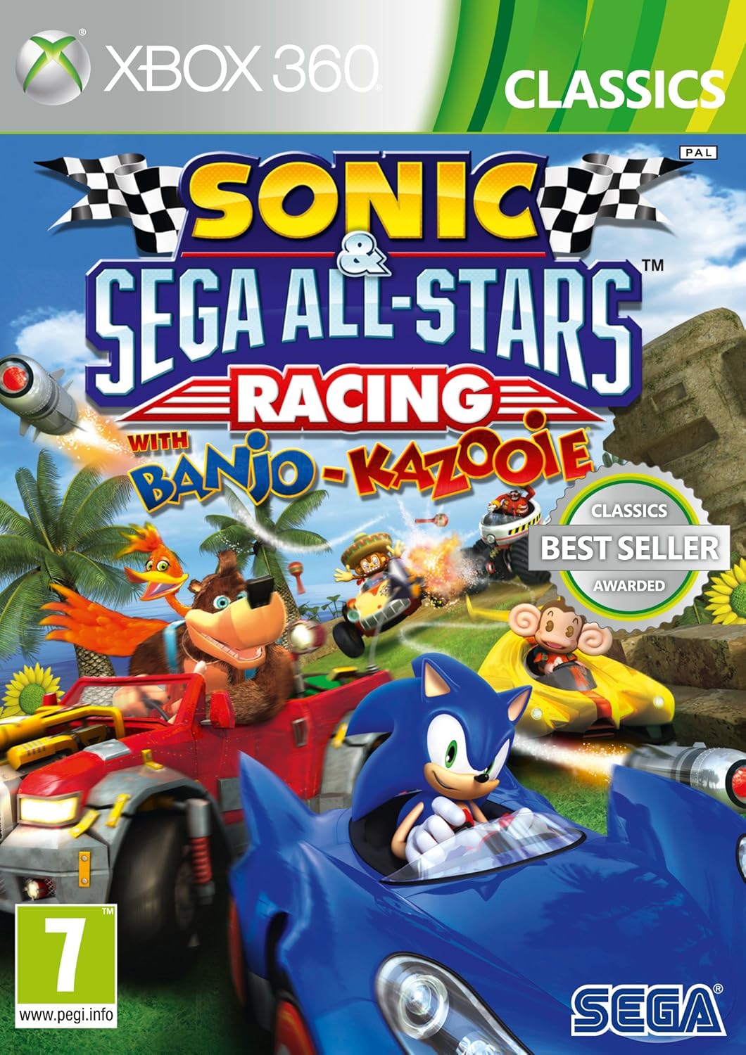 Xbox 360 Sonic & Sega All-Stars Racing with Banjo-Kazooie