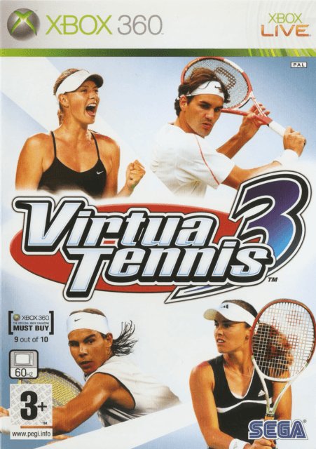 Xbox 360 Virtua Tennis 3