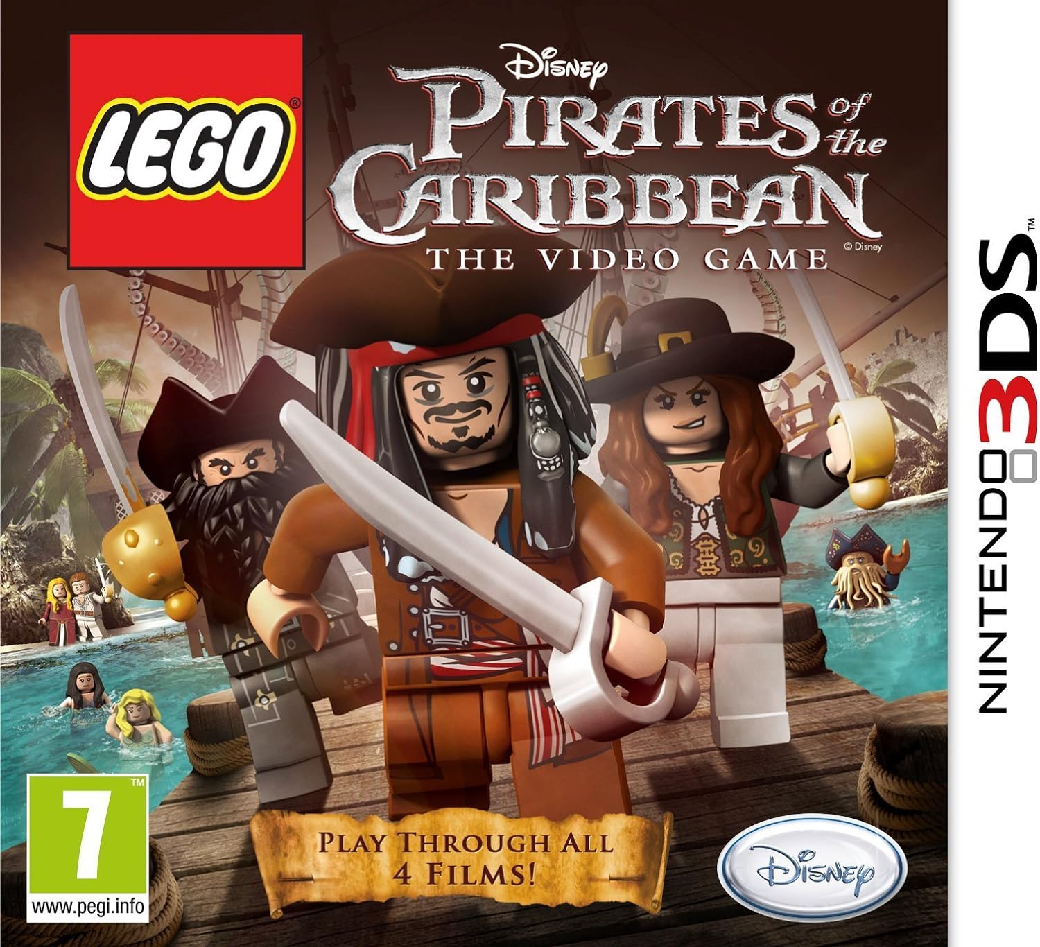 3DS LEGO Disney Pirates of the Caribbean: The Video Game