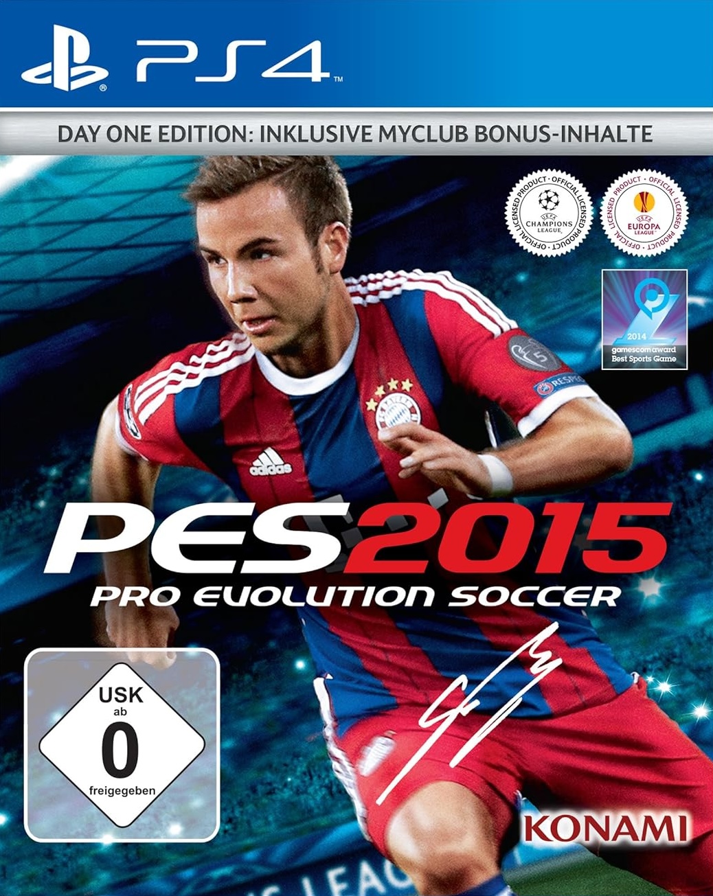 PS4 Pro Evolution Soccer 2015 Day One Edition