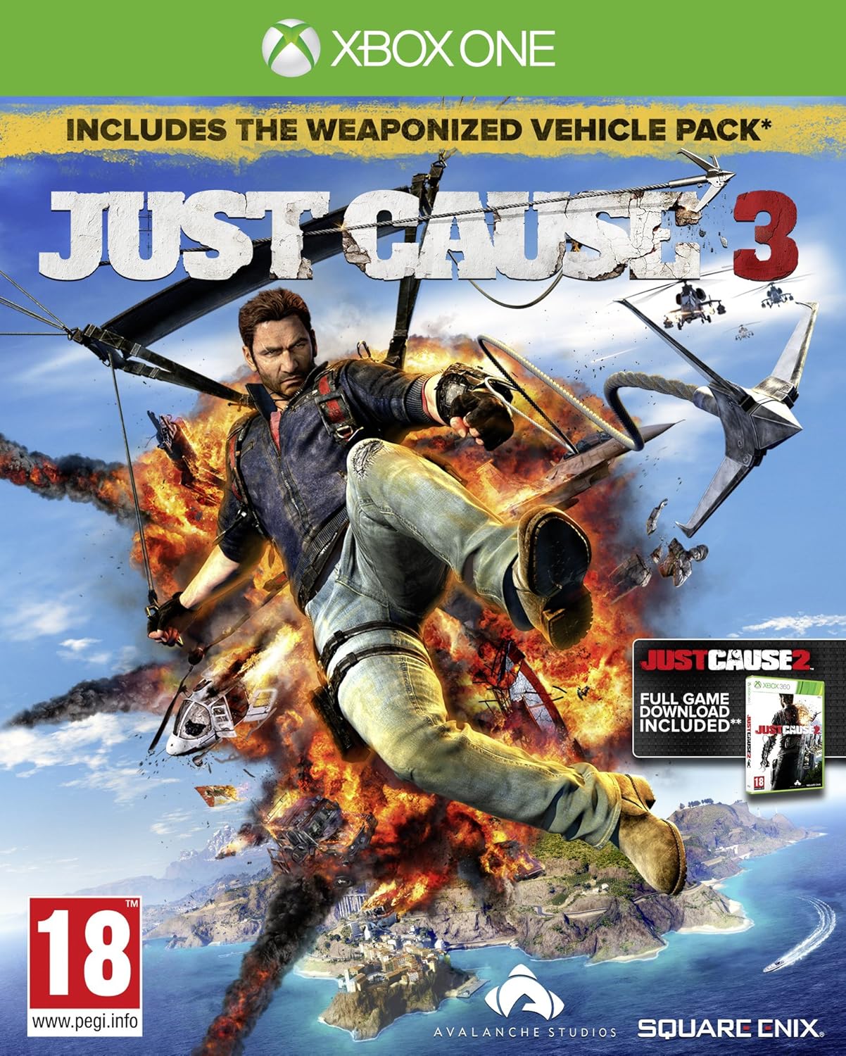 Xbox One Just Cause 3 and Just Cause 2 DLC