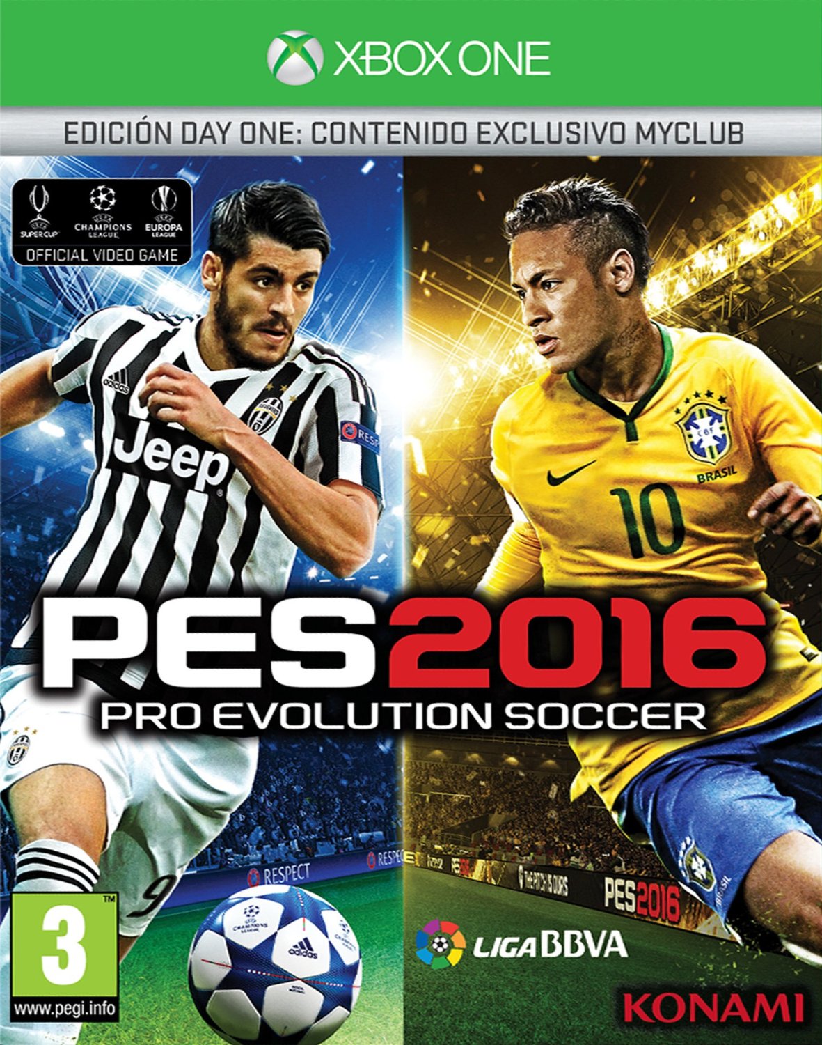 Xbox One Pro Evolution Soccer 2016 Day One Edition