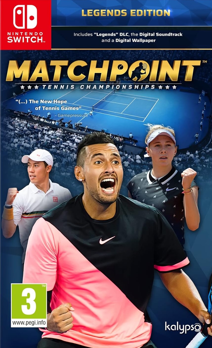 SWITCH Matchpoint: Tennis Championships - Legends Edition