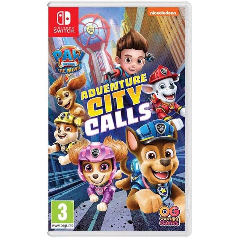 Paw Patrol: Adventure City Calls Nintendo Switch