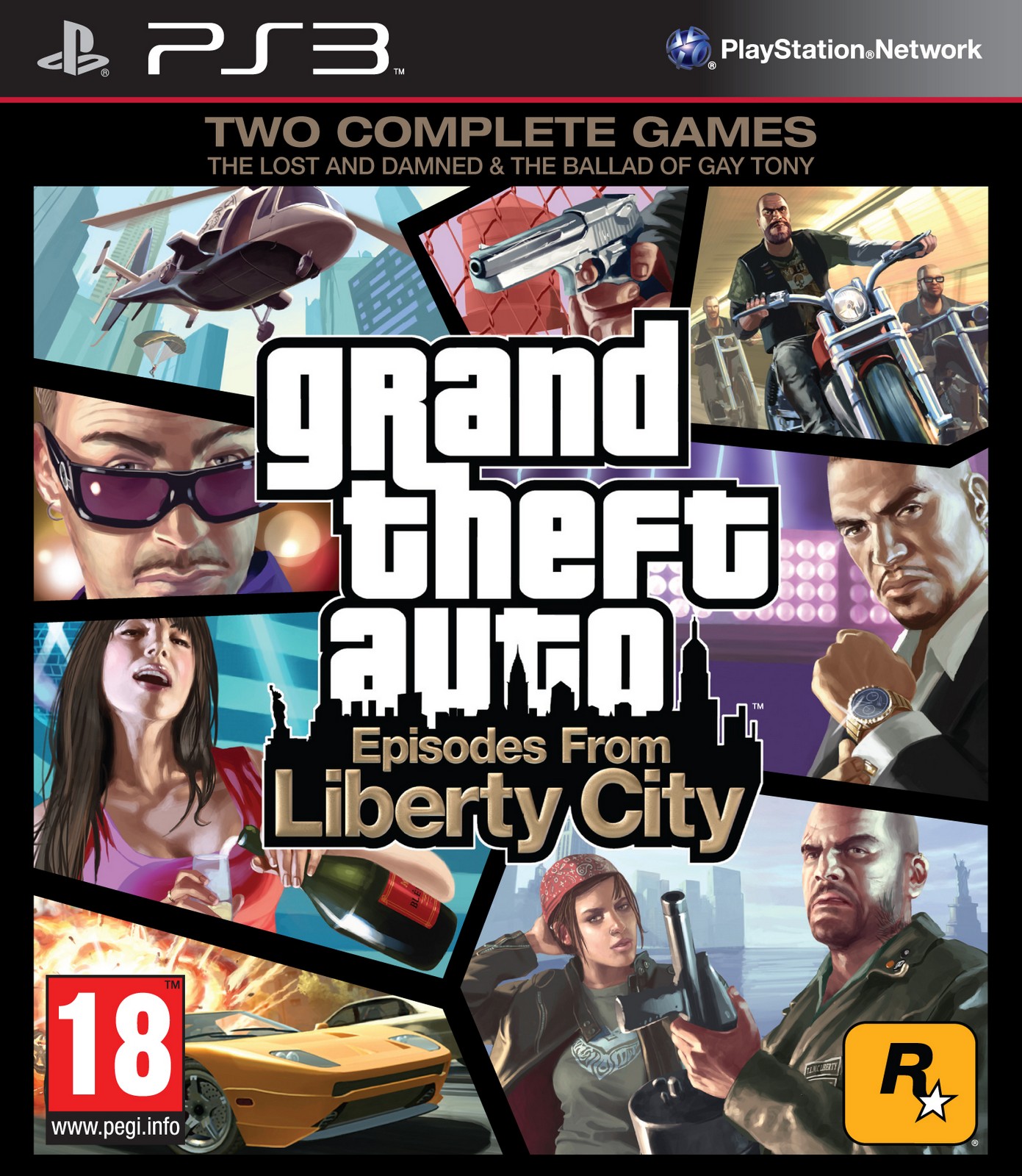 PS3 Grand Theft Auto: Episodes from Liberty City (GTA)