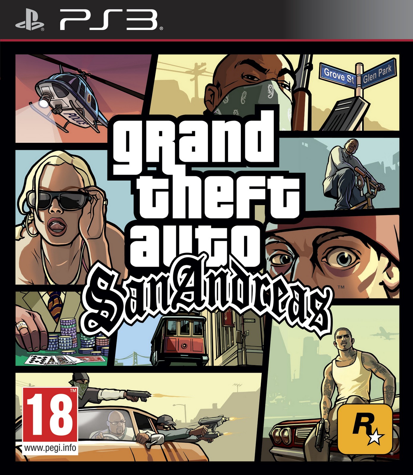 PS3 Grand Theft Auto: San Andreas (GTA)