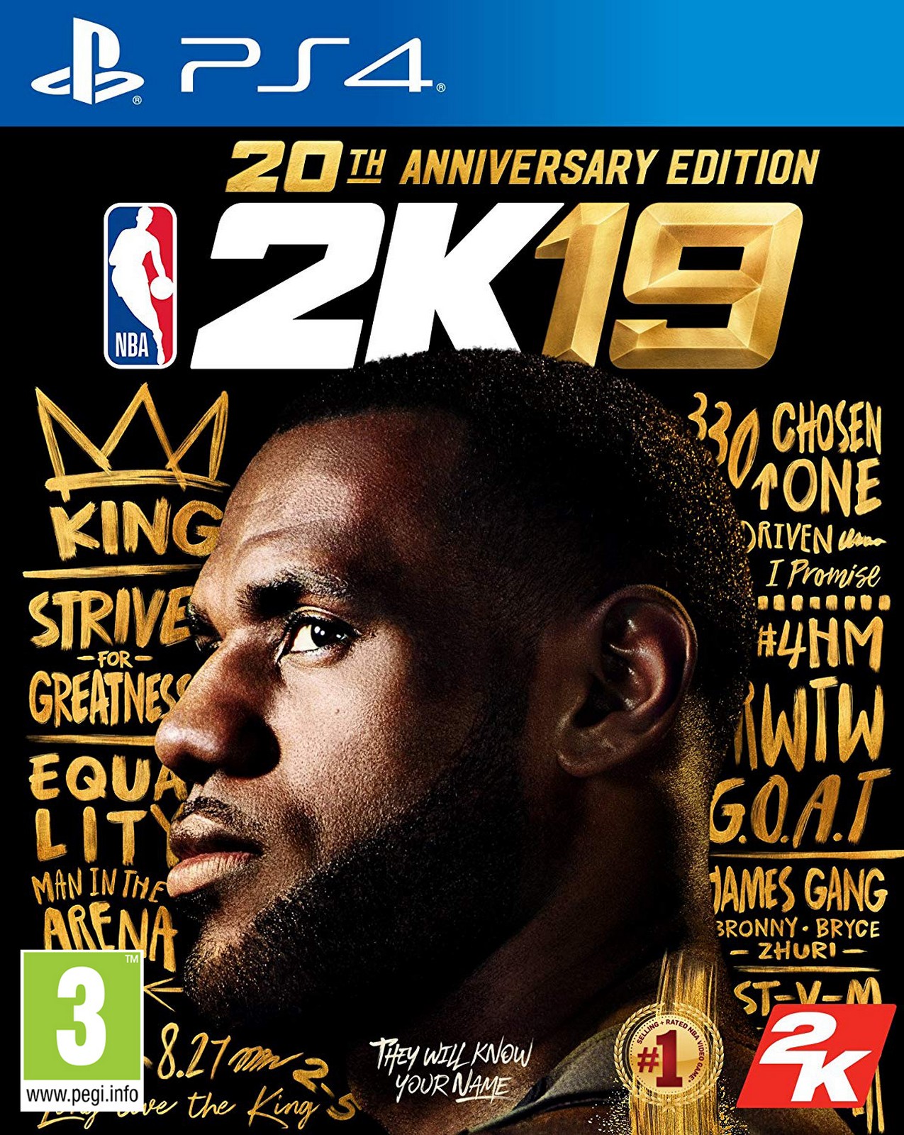 PS4 NBA 2K19 20th Anniversary Edition