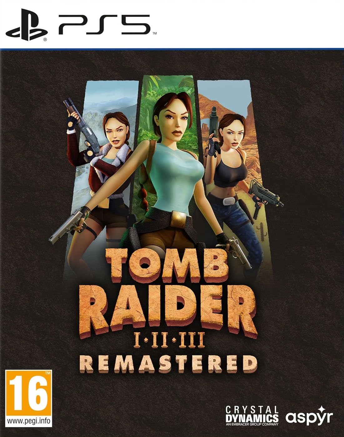 PS5 Tomb Raider I - III Remastered