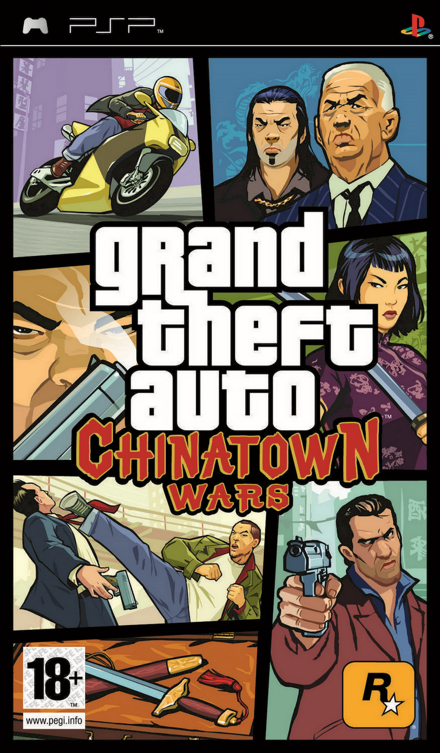 PSP Grand Theft Auto: Chinatown Wars