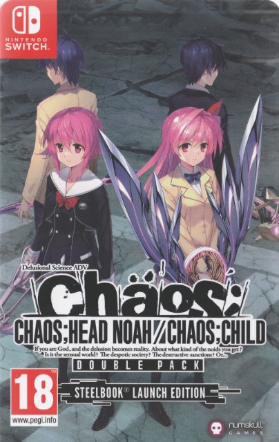 SWITCH Chaos;Head Noah / Chaos;Child Double Pack: SteelBook Launch Edition