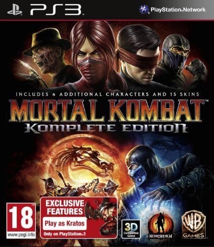 PS3 Mortal Kombat Komplete Edition