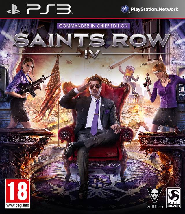 PS3 Saints Row IV: Commander In Chief Edition