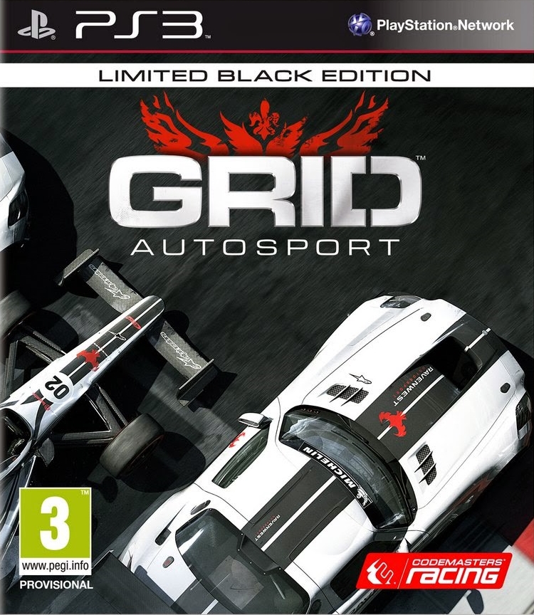 PS3 GRID Autosport Limited Black Edition