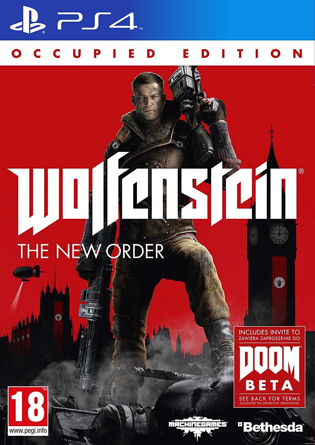 PS4 Wolfenstein: The New Order Occupied Edition