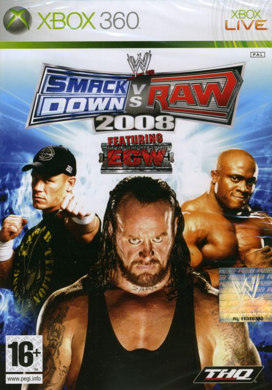 Xbox 360 WWE SmackDown vs. Raw 2008