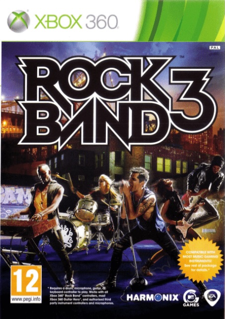 Xbox 360 Rock Band 3