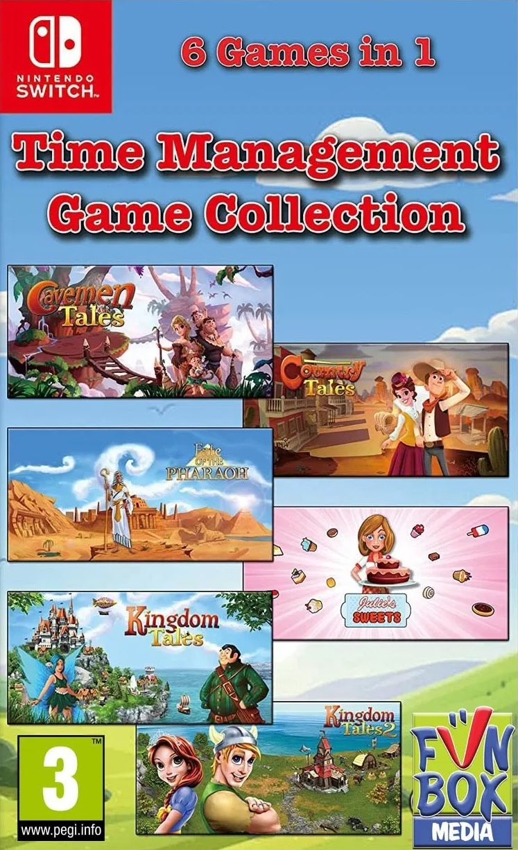 SWITCH 6 in 1 Time Management Game Collection