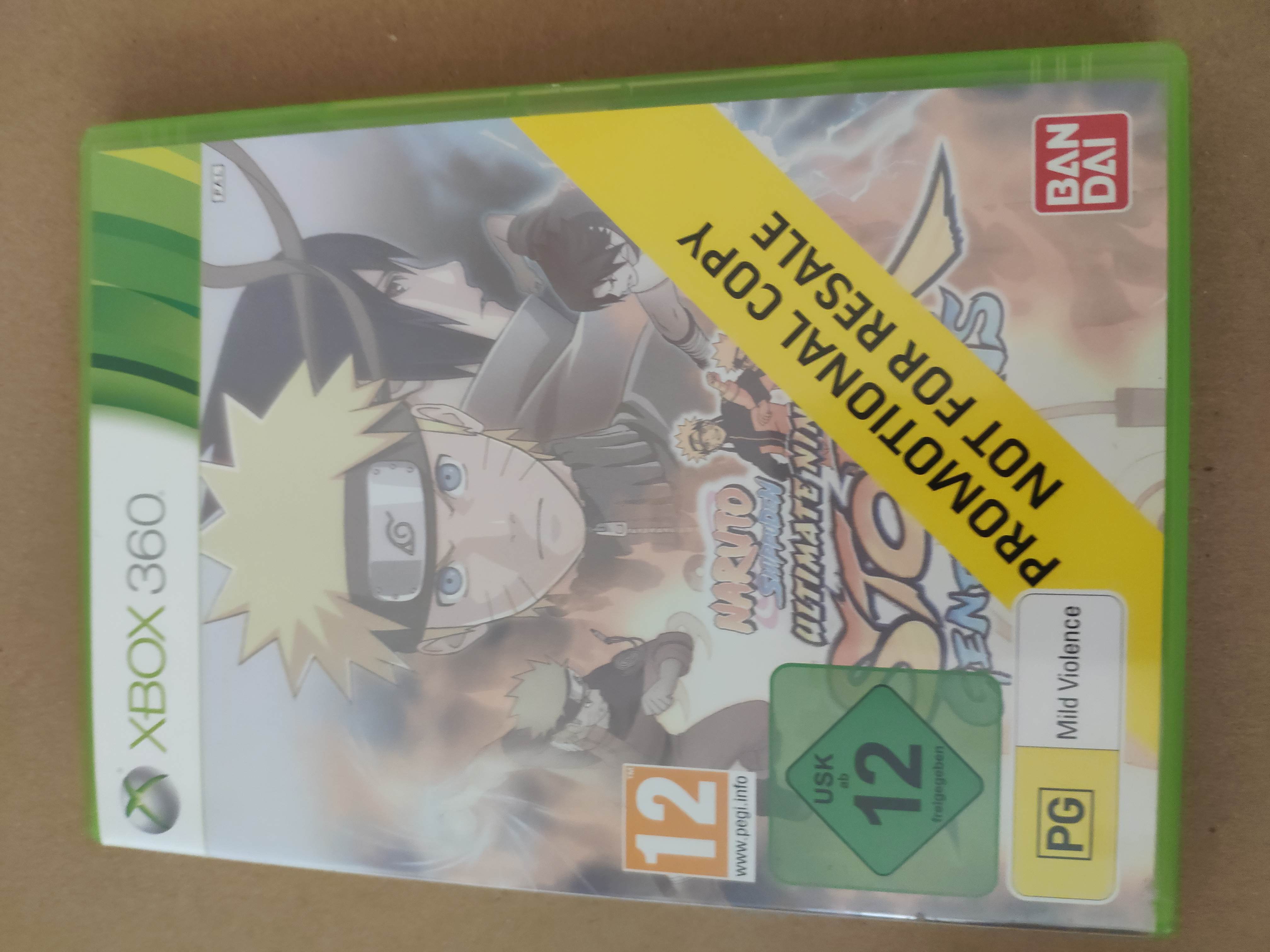 Xbox 360 Naruto Shippuden: Ultimate Ninja Storm Generations Promotional Copy