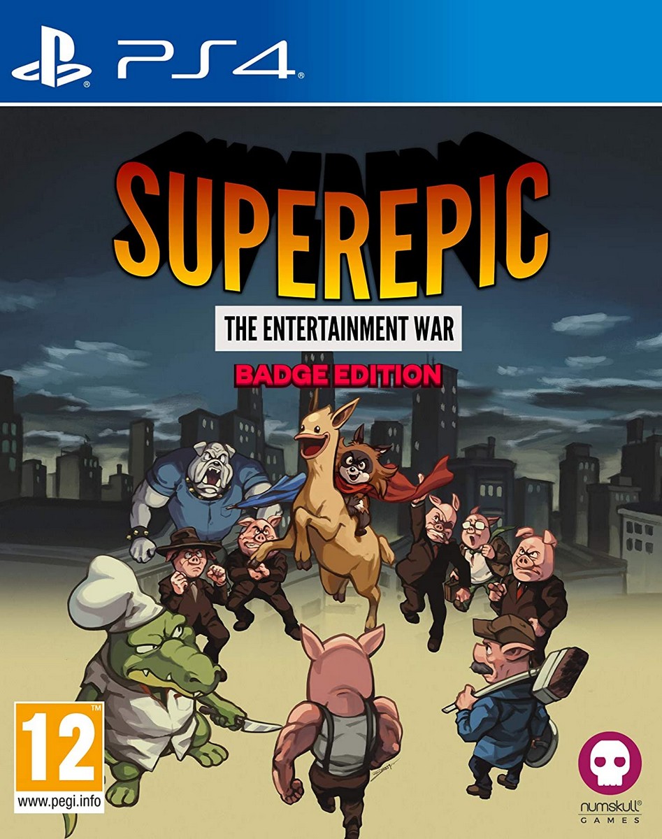 PS4 SuperEpic: The Entertainment War Badge Edition