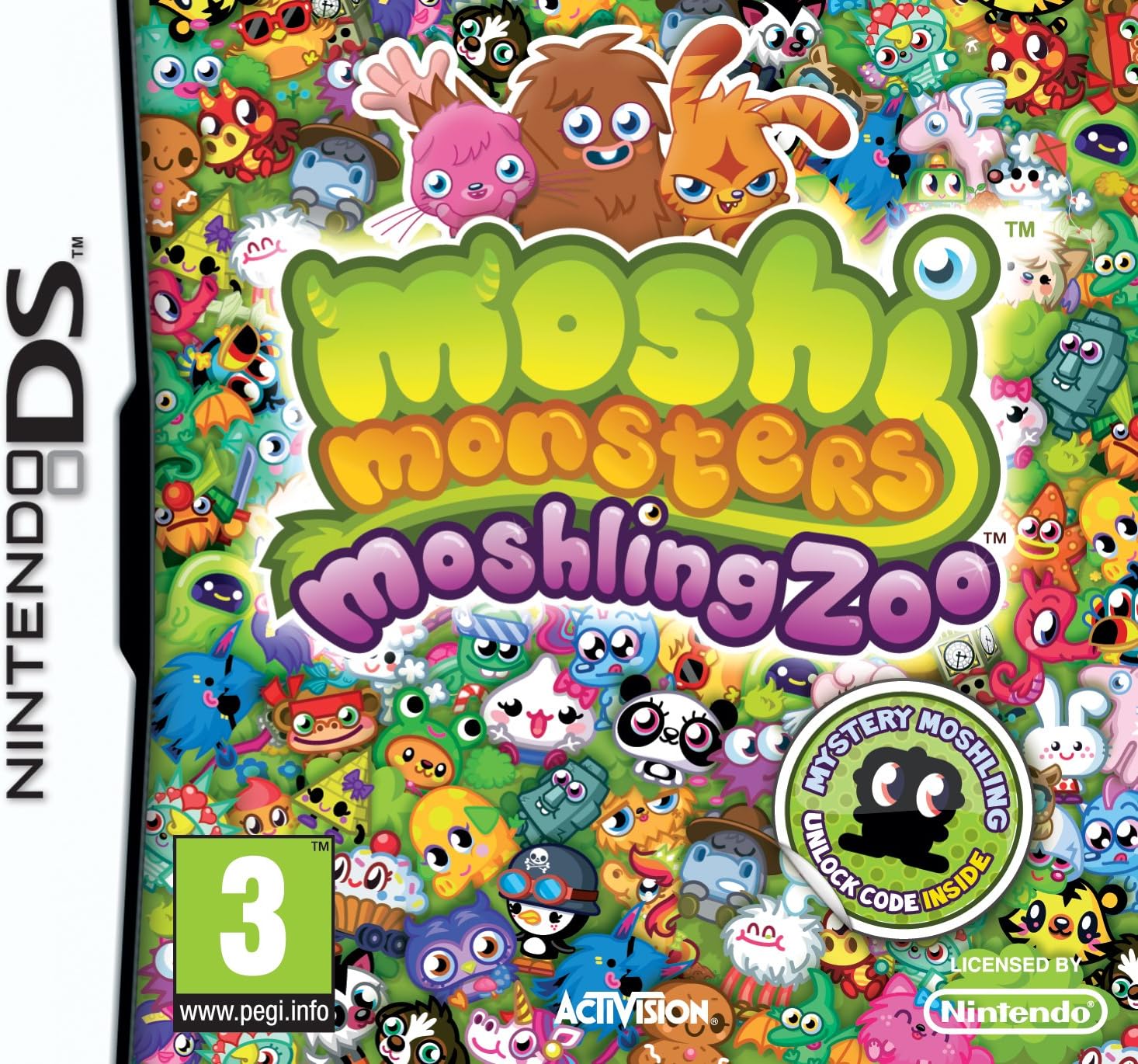 DS Moshi Monsters Moshling Zoo