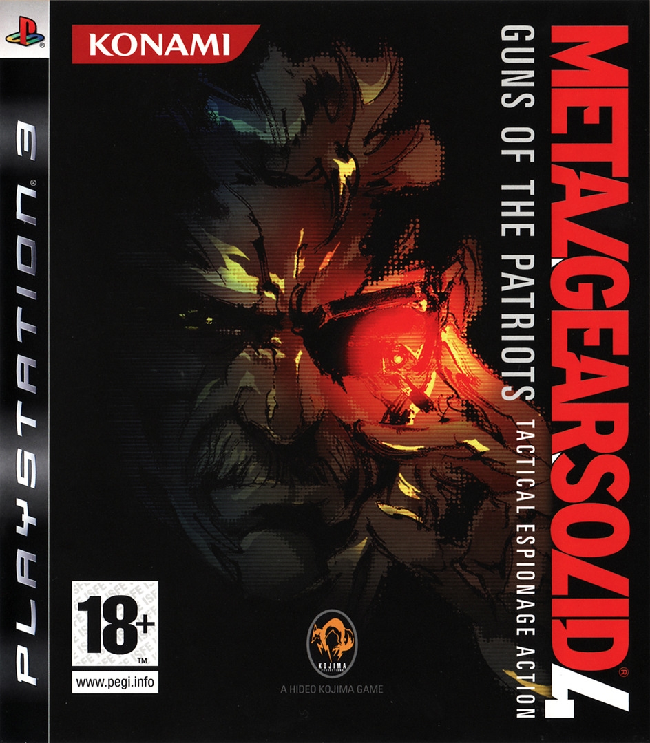 PS3 Metal Gear Solid 4: Guns Of The Patriots