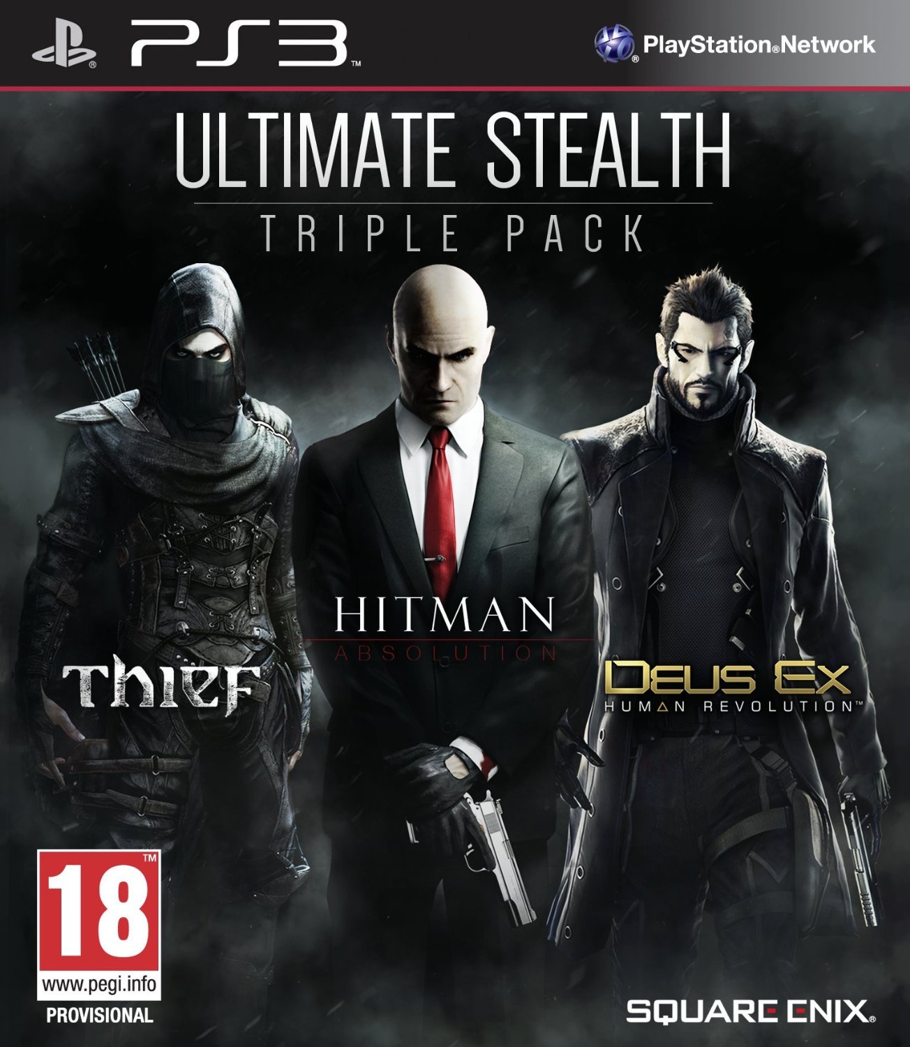 PS3 Ultimate Stealth Triple Pack: Thief, Hitman: Absolution And Deus Ex: HR