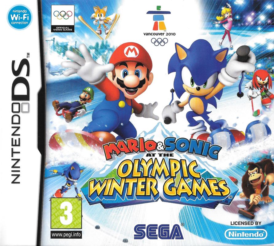 DS Mario and Sonic at the Olympic Games