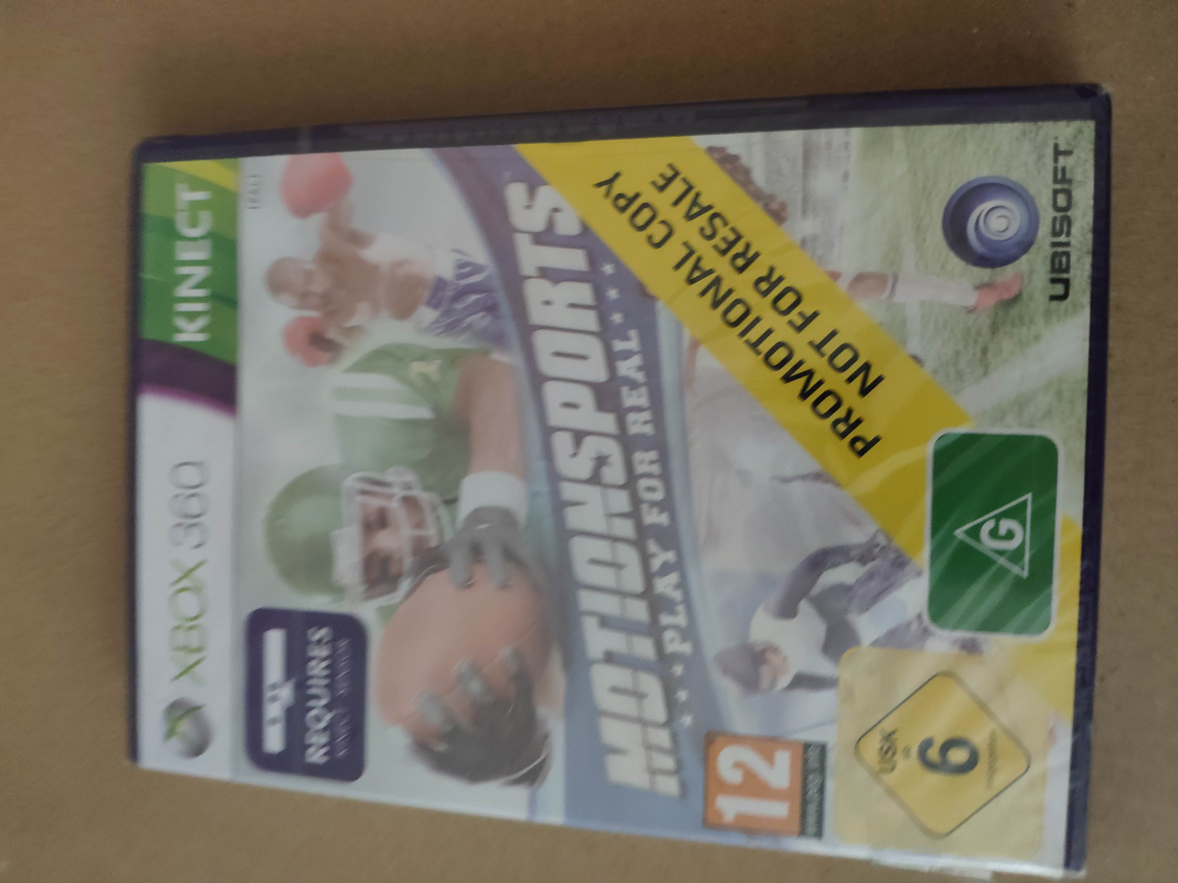 Xbox 360 Motionsport: Play For Real Promotional Copy