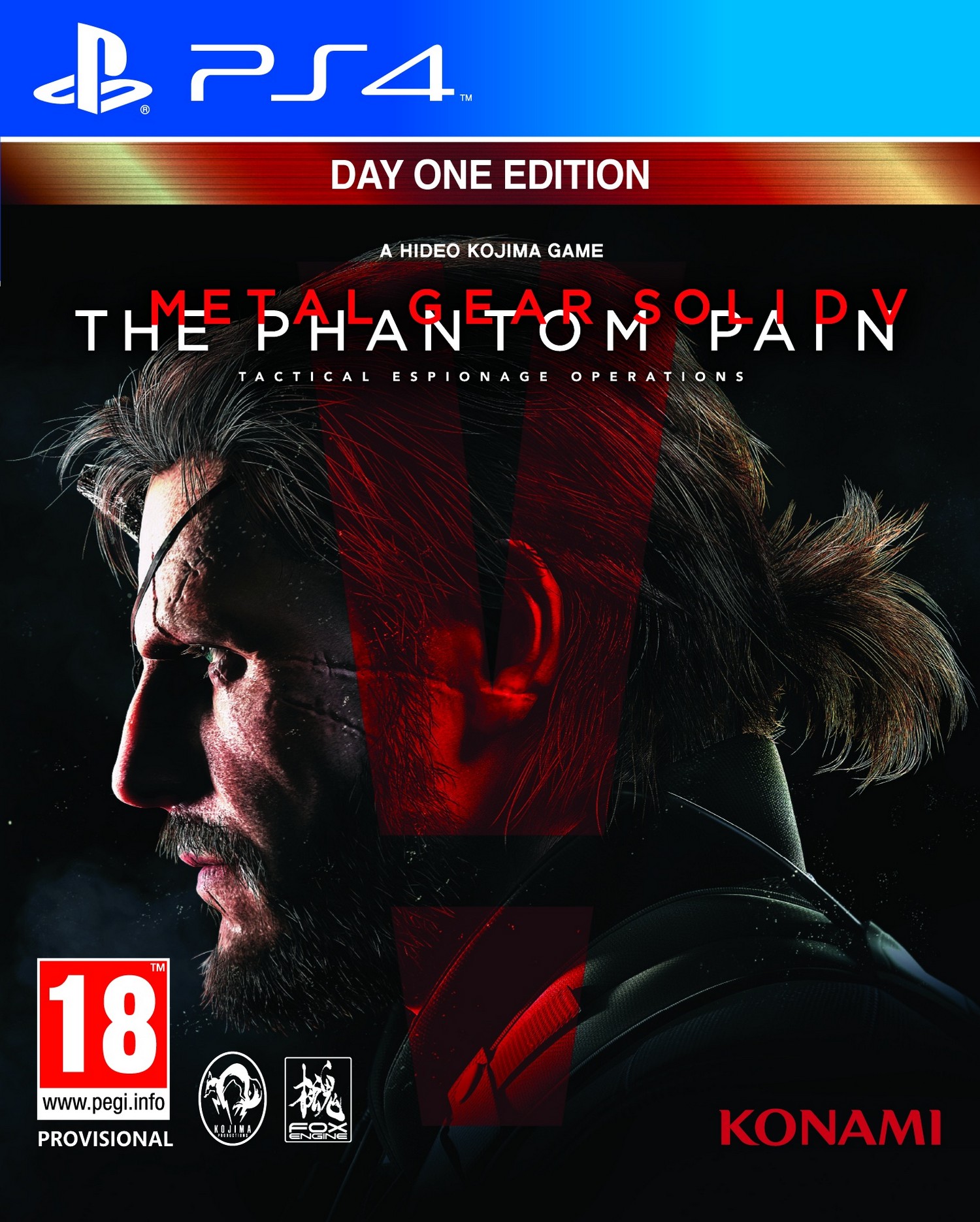 PS4 Metal Gear Solid V: The Phantom Pain Day One Edition