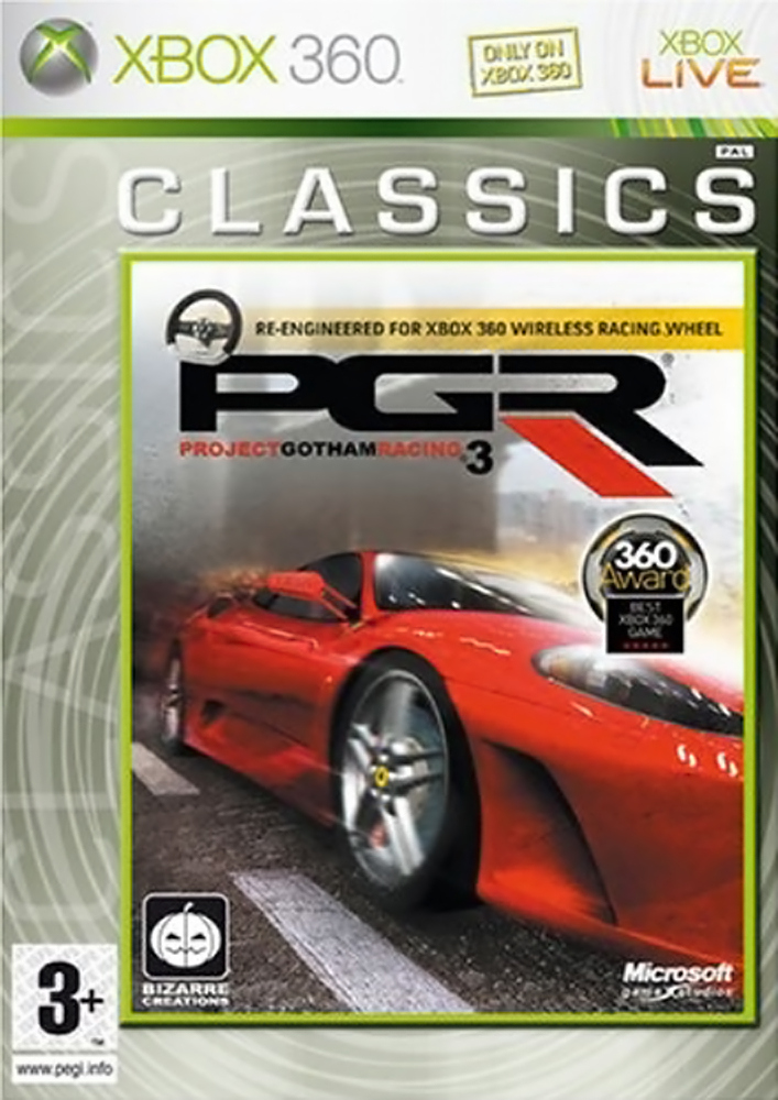 Xbox 360 Project Gotham Racing 3