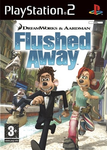 PS2 Flushed Away