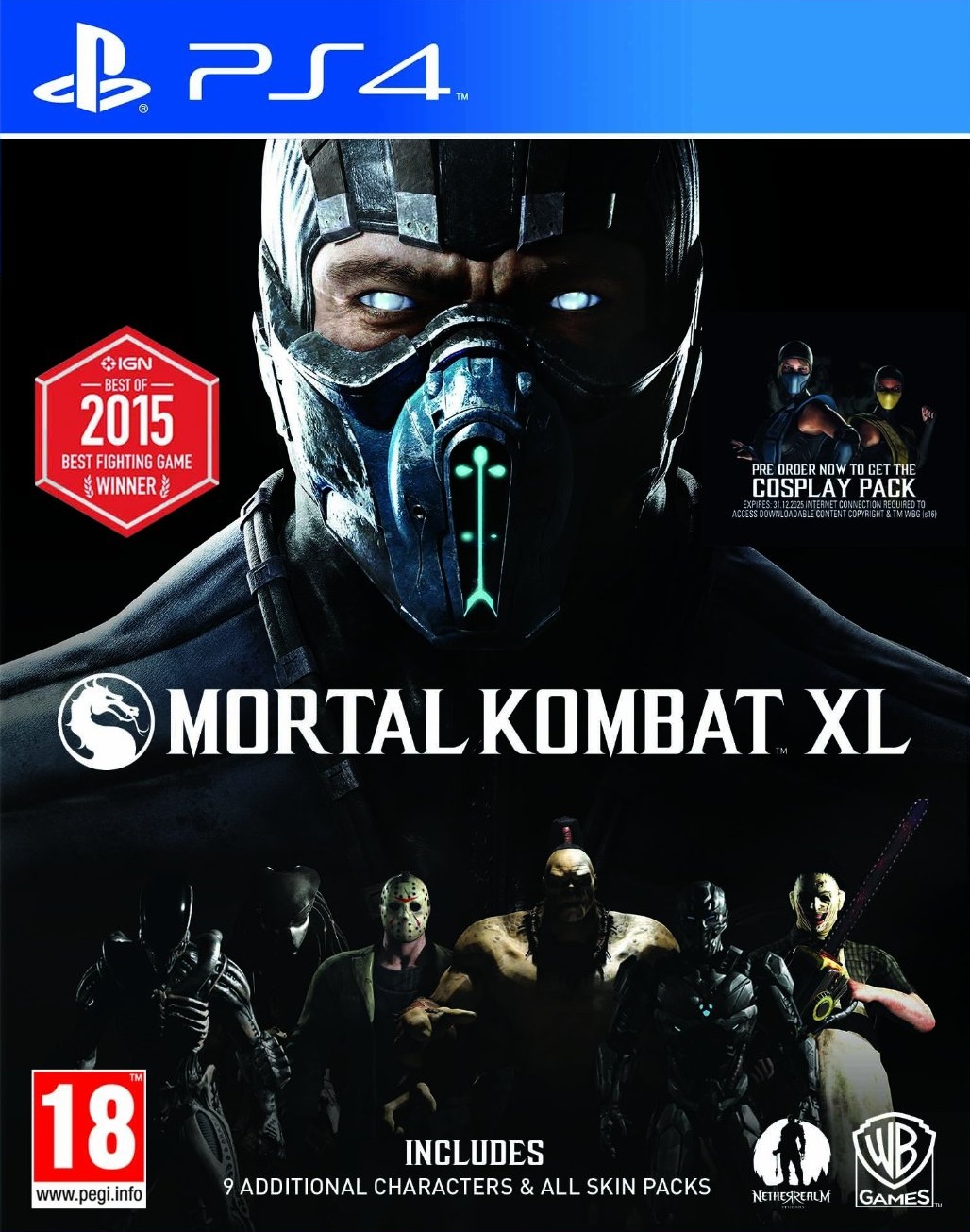 PS4 Mortal Kombat XL