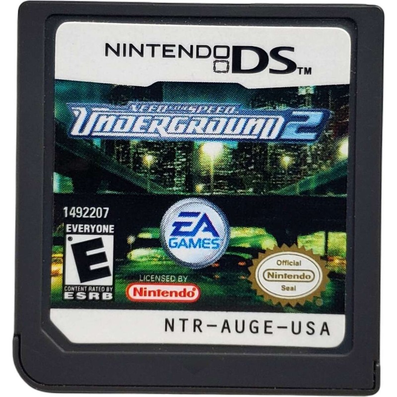 Need for Speed: Underground 2 Nintendo DS kortelė