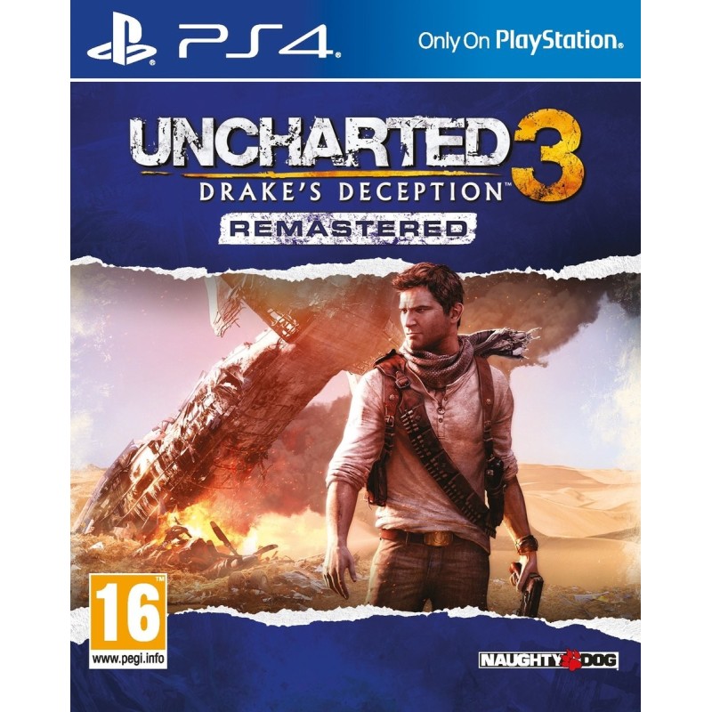 Uncharted 3: Drake's Deception Remastered PS4
