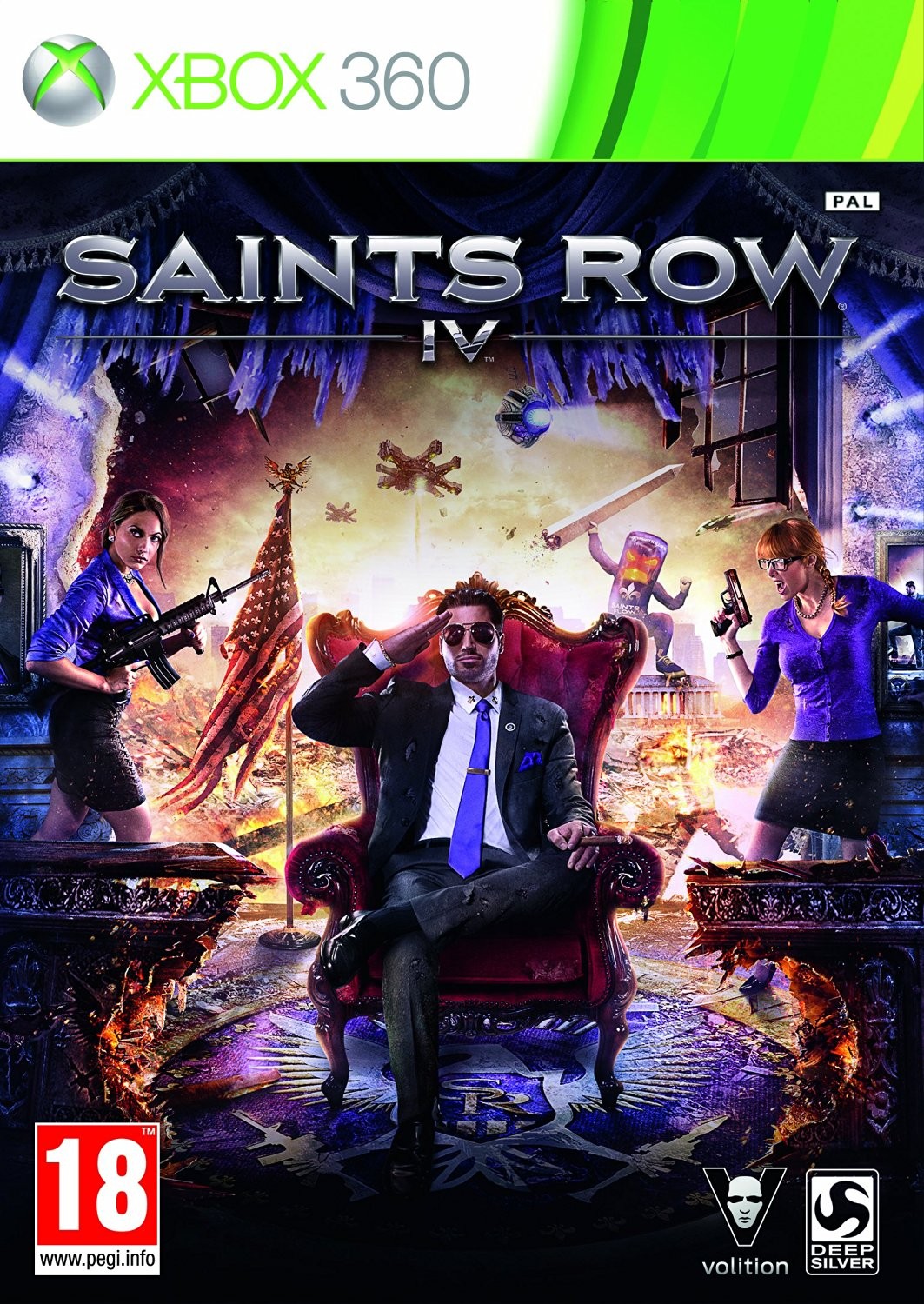 Saints Row 4 Xbox 360/Xbox One / Series X [Naudotas]