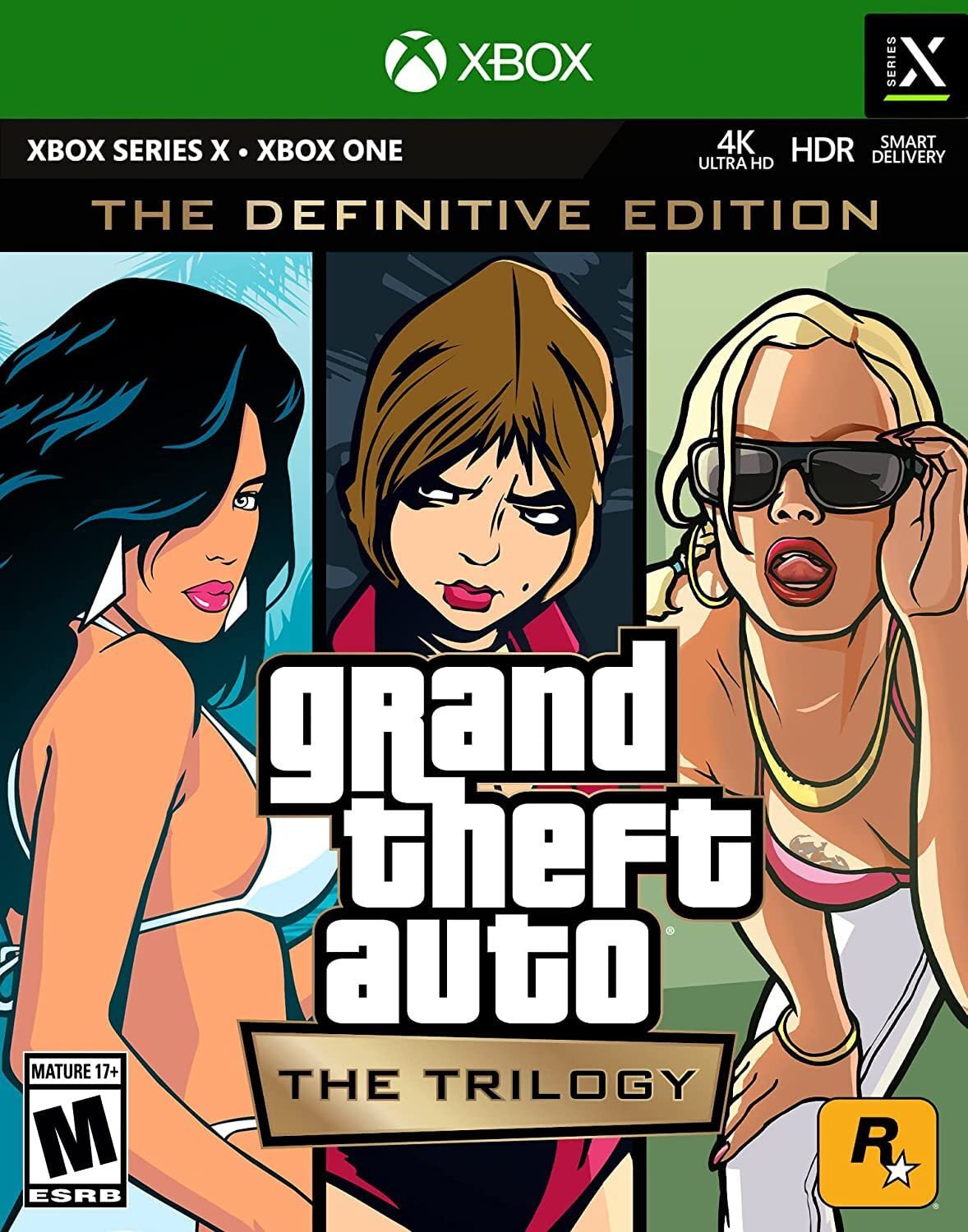 Grand Theft Auto (GTA) The Trilogy The Definitive Edition Xbox One / Xbox Series X
