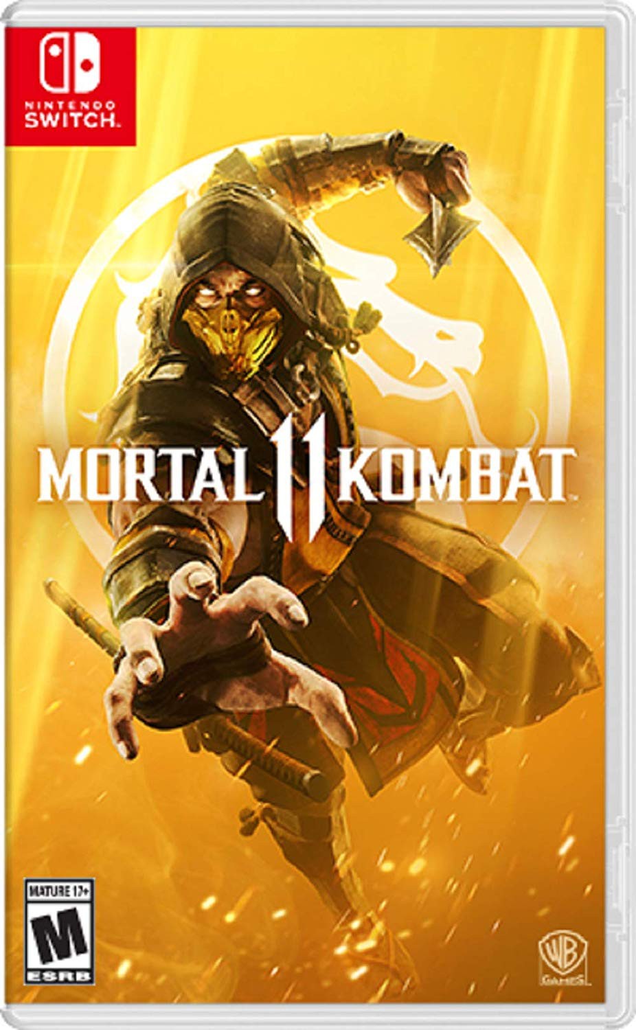 Mortal Kombat 11 Switch kodas dėžutėje