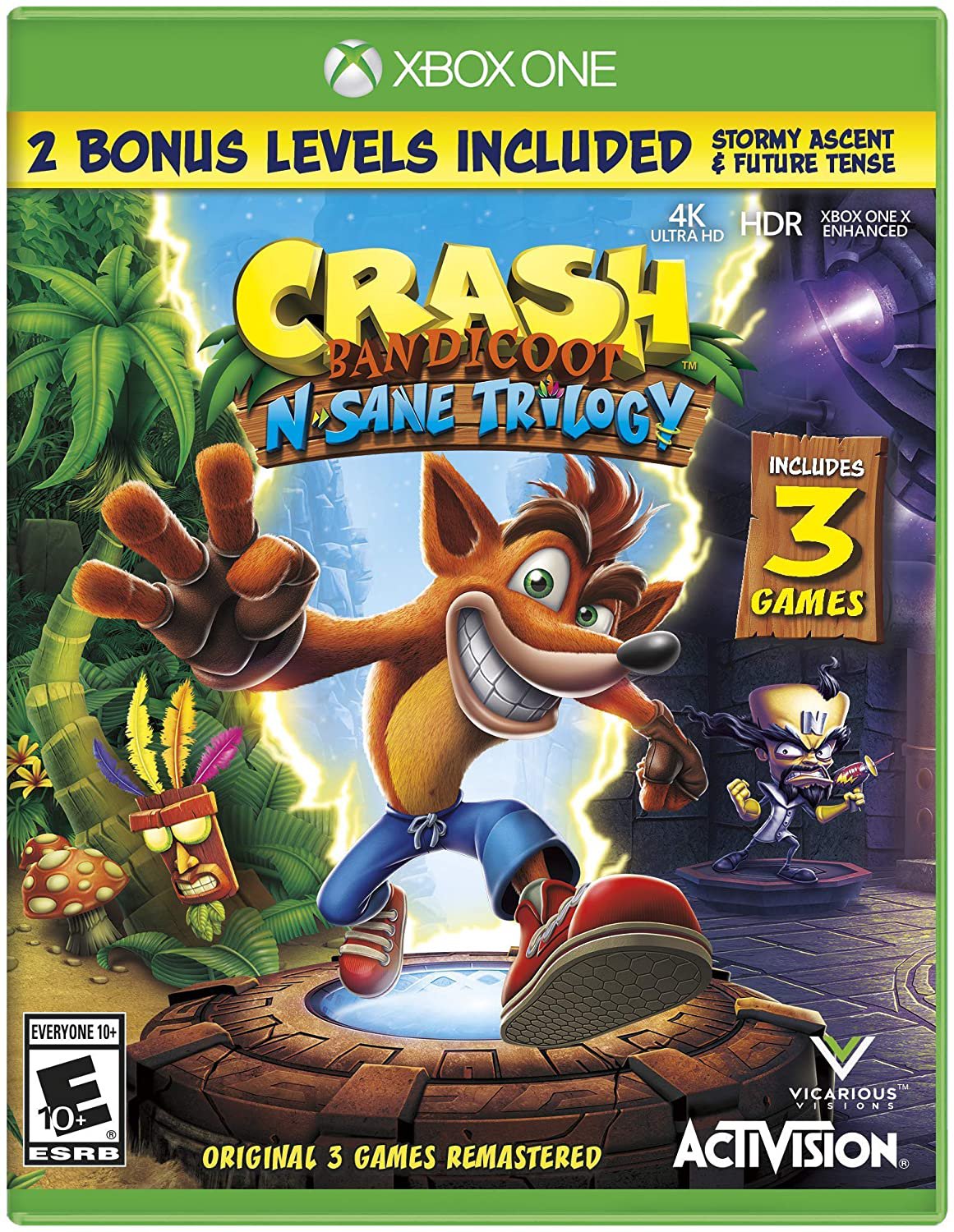 Crash Bandicoot NSane Trilogy Xbox One [Naudotas]