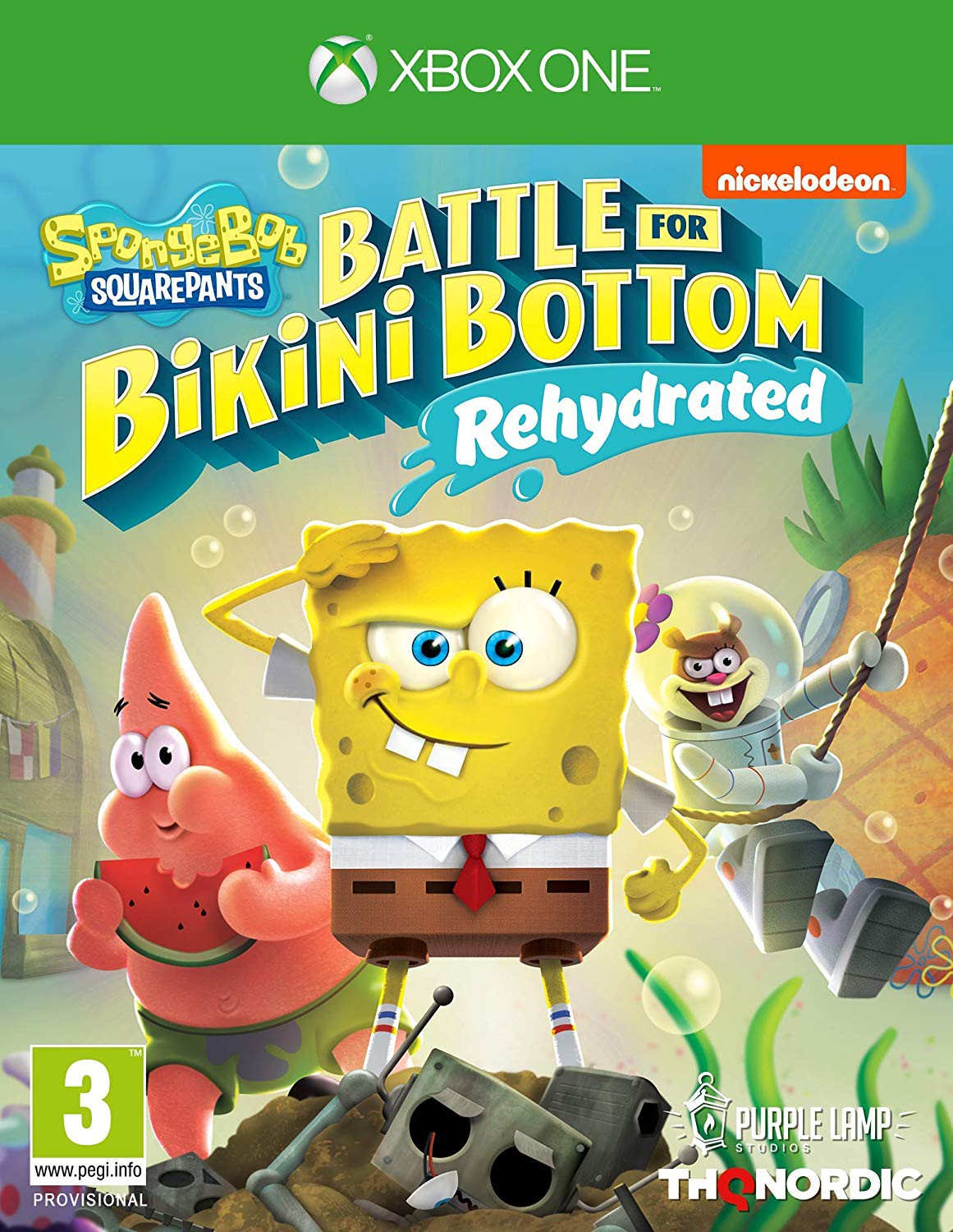 Spongebob SquarePants Battle for Bikini Bottom Rehydrated Xbox One / Series X