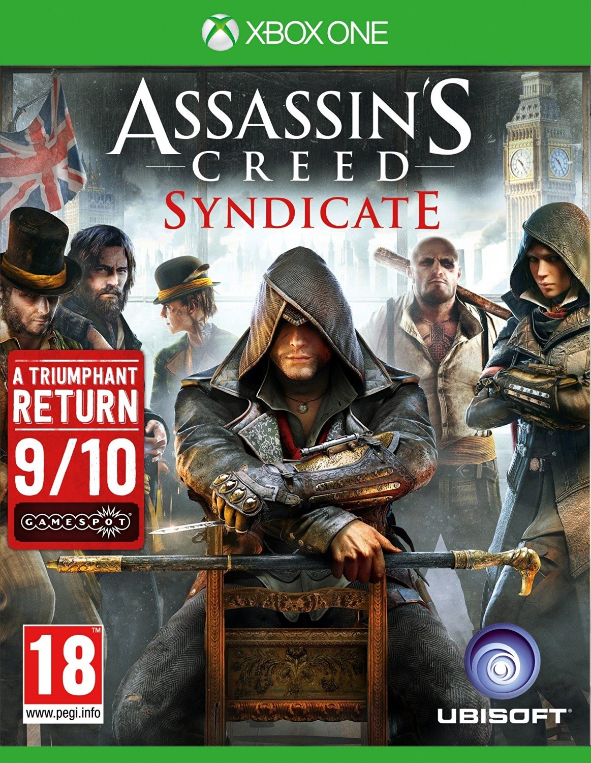 Assassins Creed: Syndicate Xbox One / Series X [Naudotas]