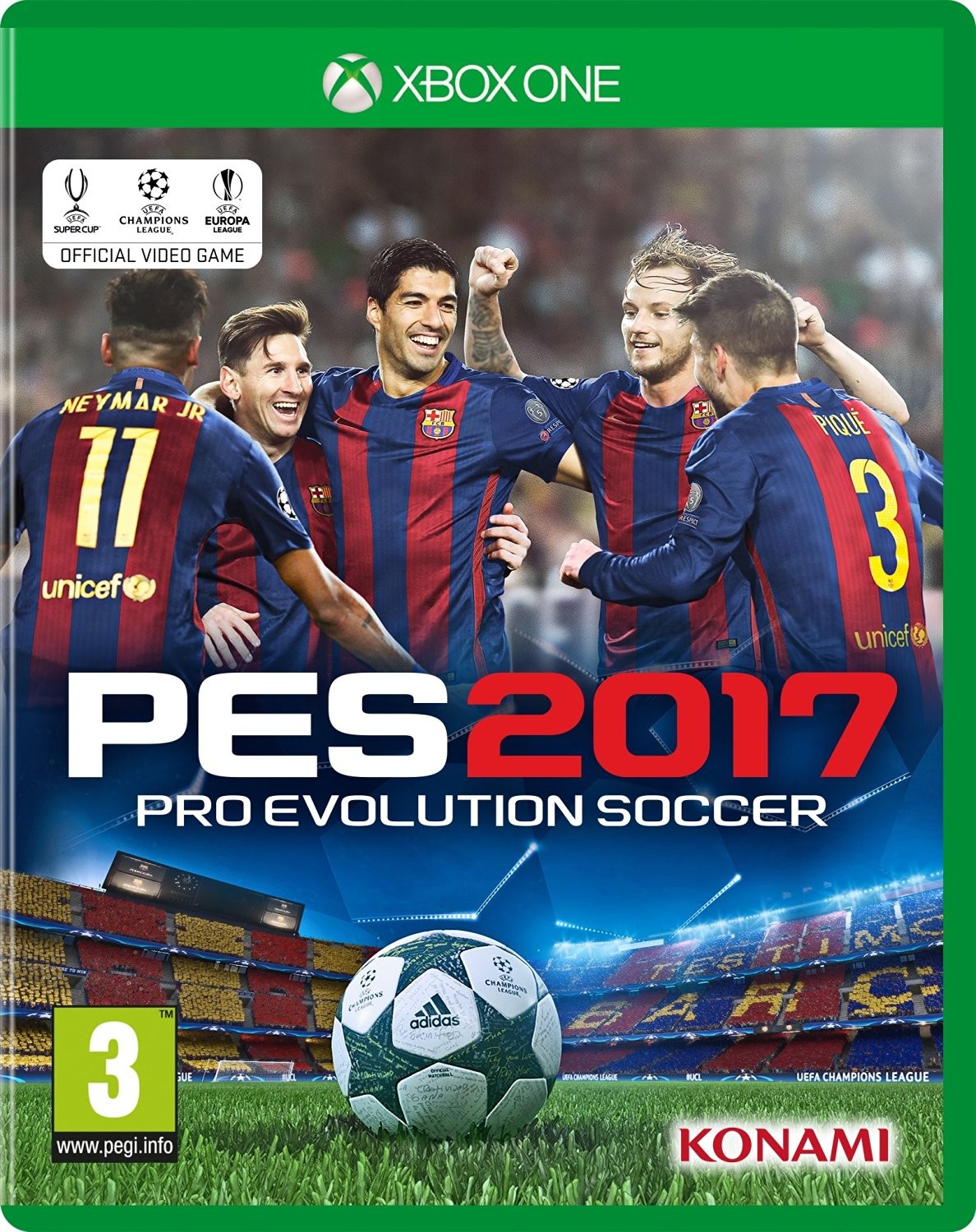 PES 2017 Xbox One / Series X [Naudotas]
